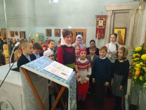 8 декабря в храме Знамения иконы Божией Матери в Кунцеве состоялась первая литургия с участием детского хора