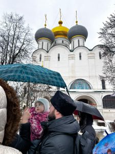 12 марта состоялась экскурсия молодёжи храма Знамения в Новодевичий монастырь