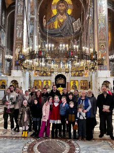 19 марта прихожане храма Знамения посетили храм Покрова Пресвятой Богородицы в Ясеневе