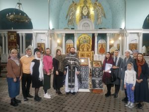 19 апреля молодежный хор принял участие в Литургии Преждеосвященных Даров