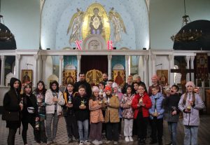 14 мая в храме Знамения состоялась экскурсия для школьников, изучающих Основы православной культуры